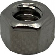 Suburban Bolt And Supply Hex Nut, 1"-5, Stainless Steel, Plain A2421000000A